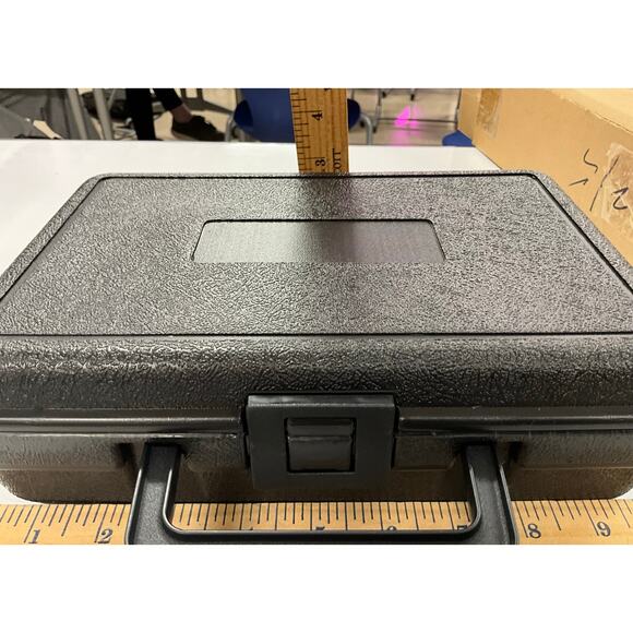 Platt 207 Customizable Black Protective Case 10-1/2"X 7" X 3" wPrecut Cubed Foam - Picture 8 of 10